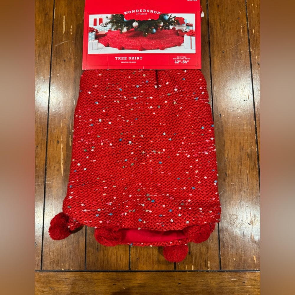 NIP Target The Wondershop Multicolored Tree Skirt
